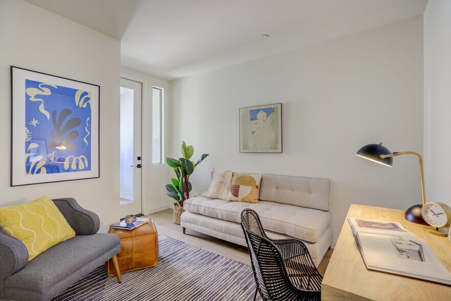 3rd Floor - 3rd Bedroom or Office with Closet and Balcony - 4518 Ayla Ln
