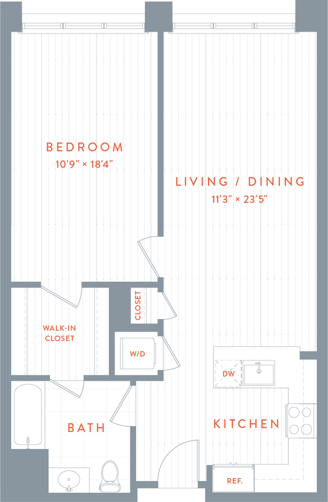 Floorplan - Rivet Apartments