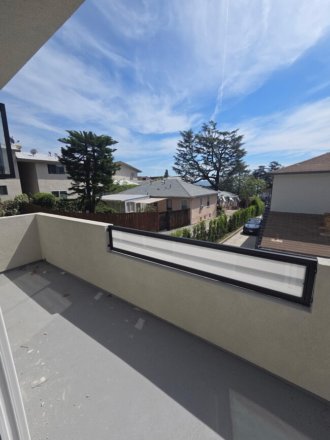 View from balcony - 2515 Foothill Blvd