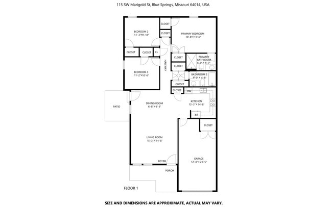 Building Photo - Charming 3-Bed, 2-Bath Ranch style duplex in the Colonial Gardens