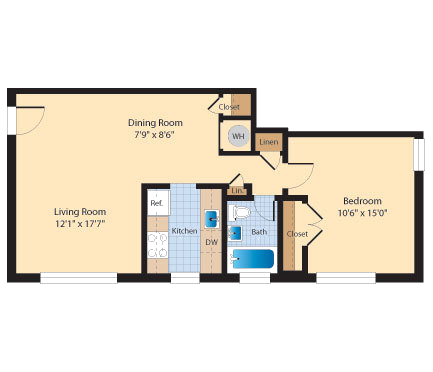 Floorplan - Fields of Falls Church