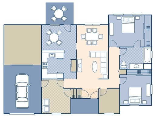 Floorplan - NCBC Gulfport Homes