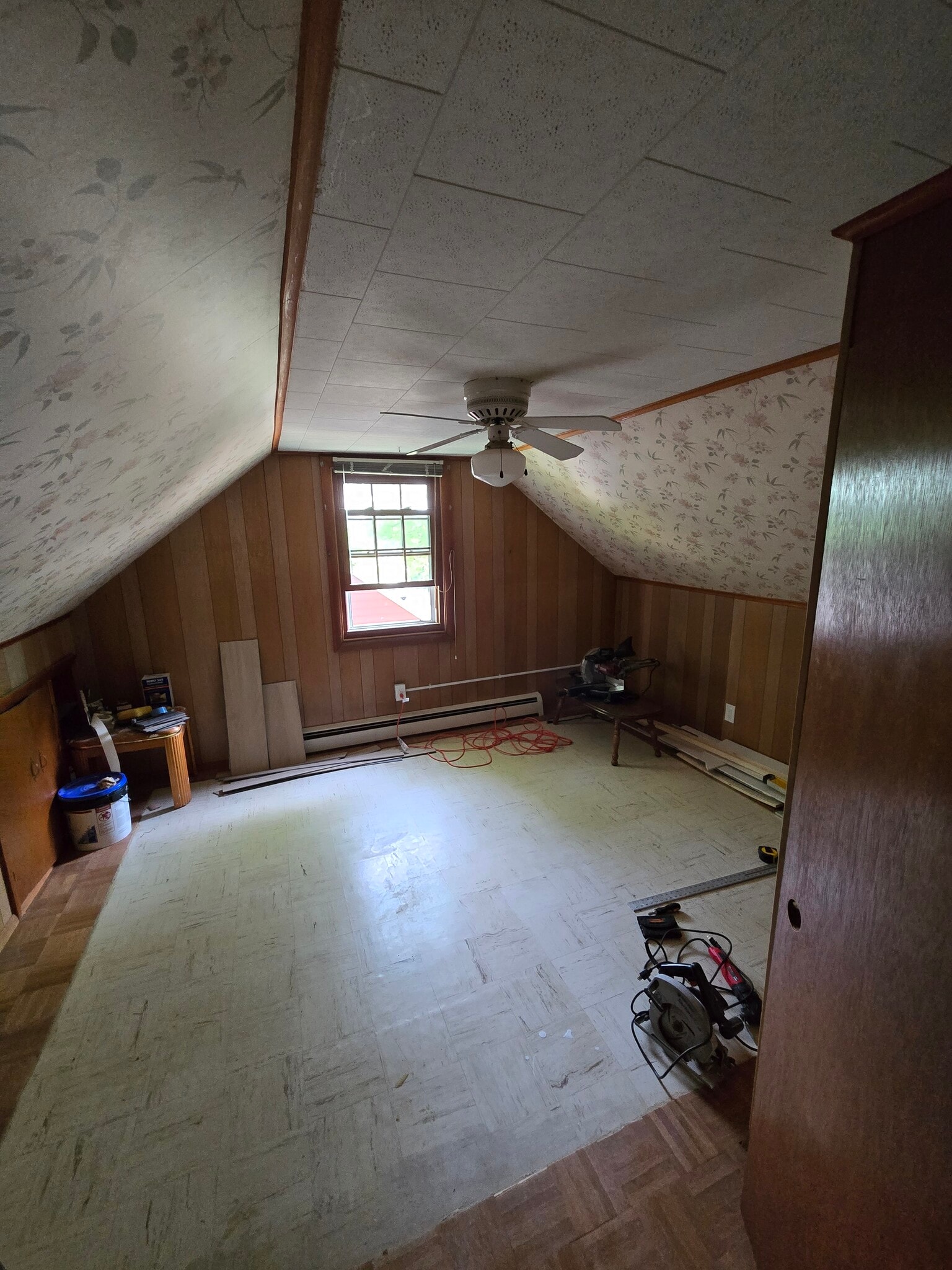 3rd bedroom during remodel - 1280 S Beech St