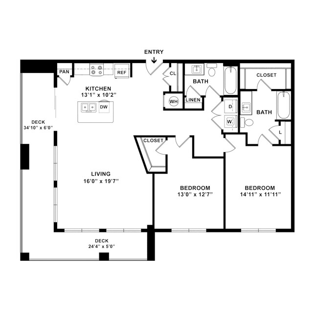 Floorplan - Lofts at Houston Central