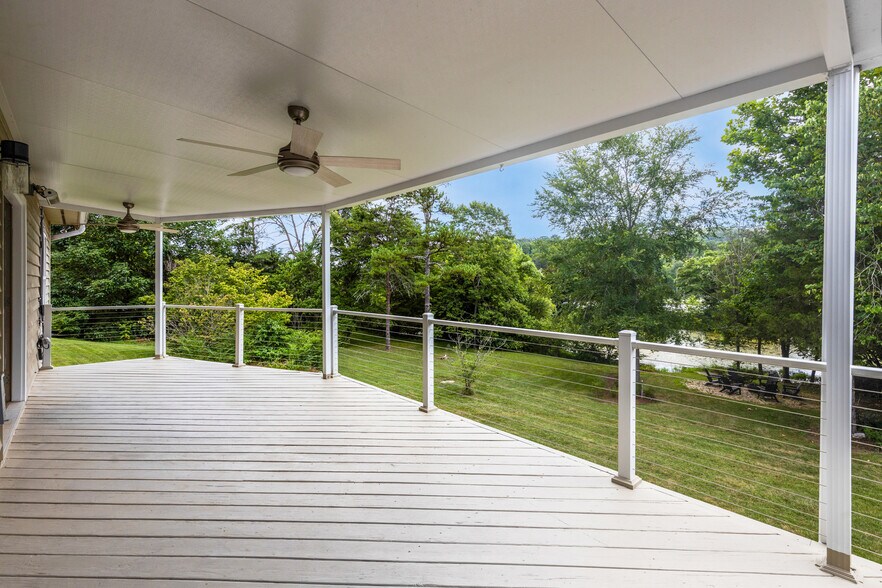 main level covered porch - 57 Riverview Dr