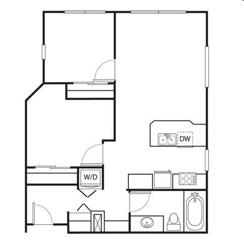 2BR/1BA - Eastlake 2851 Apartments