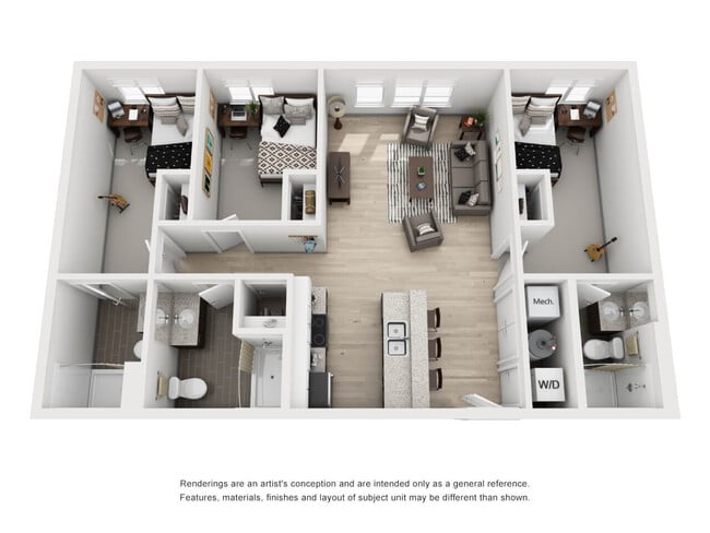 Floorplan - The Flats