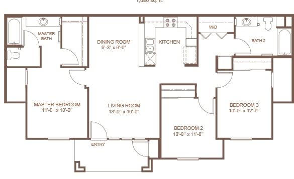 3BR/2BA - The Crossings at Escondido