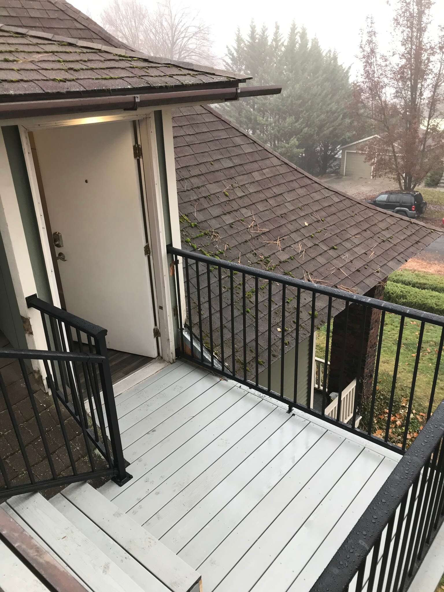 Entryway and new deck. - 1817 W 8th Ave