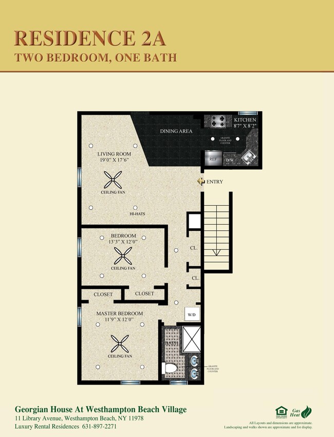 Floorplan - Georgian House At Westhampton Beach Village