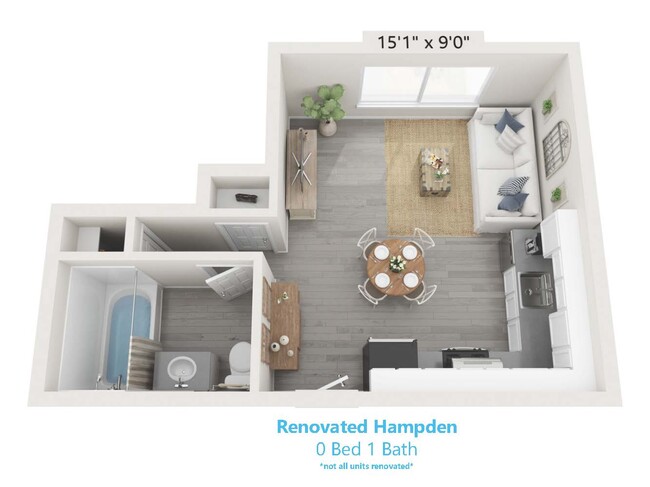 Floorplan - Brix on Belleview Apartments