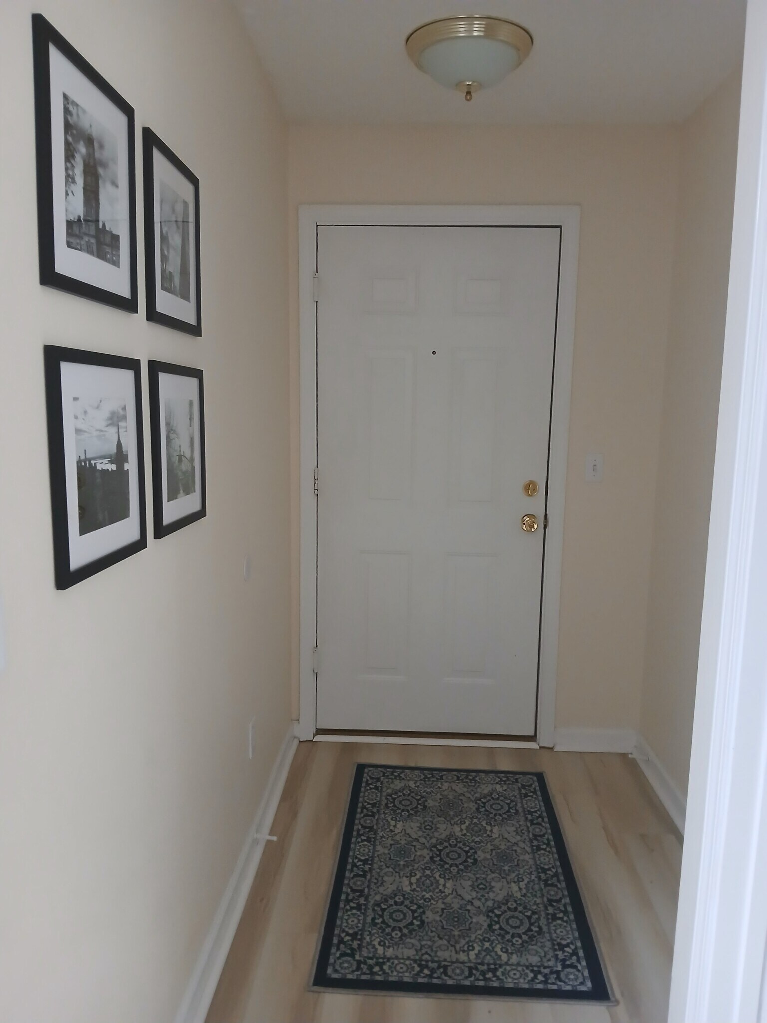 Entrance hallway with access to 2nd bathroom and bedroom - 100 Kensington Blvd
