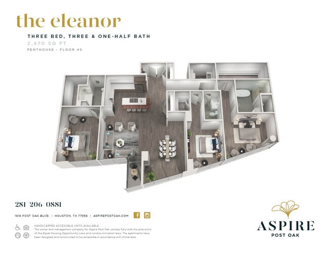 Floorplan - Aspire Post Oak