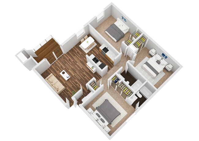 The George - 3 Bed 2 Bath - The George