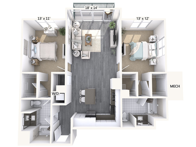 Floorplan - Avalon Towers on the Peninsula