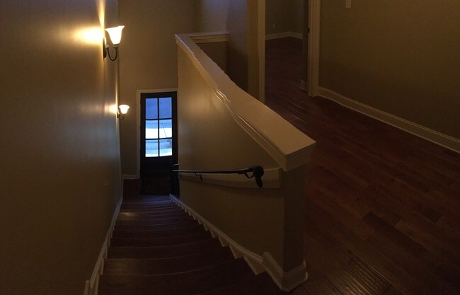 Looking down the stairs - 2495 Old Taylor Rd
