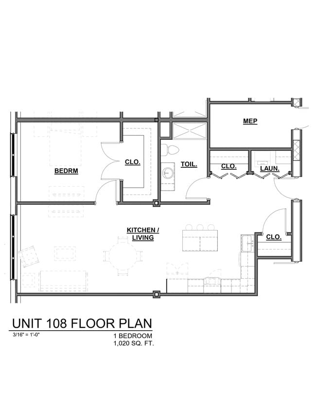 Floorplan - 1010 N Washington Ave