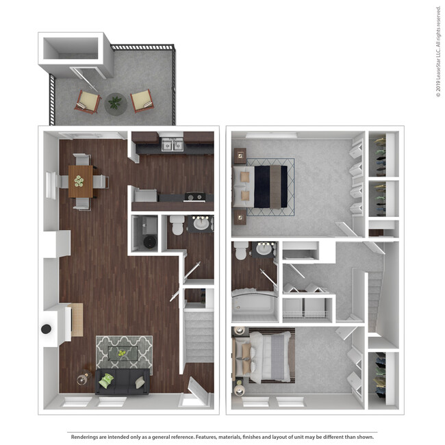 Floorplan - Woodbridge Apartments