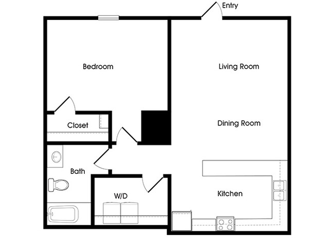 Floorplan - Chroma Park Apartments