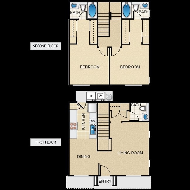 Plan 4 - Laurel Canyon Apartment Homes