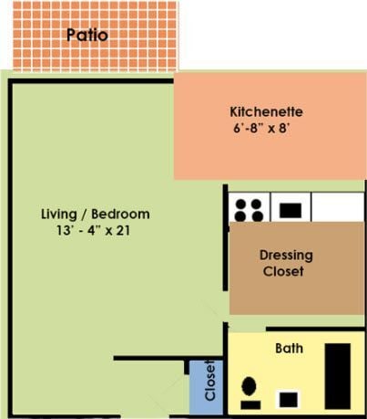 Floorplan - Executive Towers Apartments