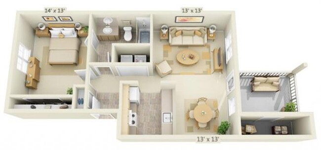 Floorplan - Stillwater Apartments