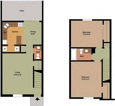 Floorplan - Vista Villa Apartments