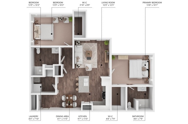 C1 Floor Plan - Barclay