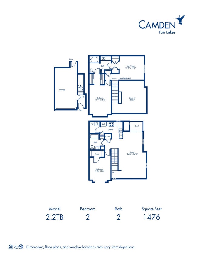 Floorplan - Camden Fair Lakes