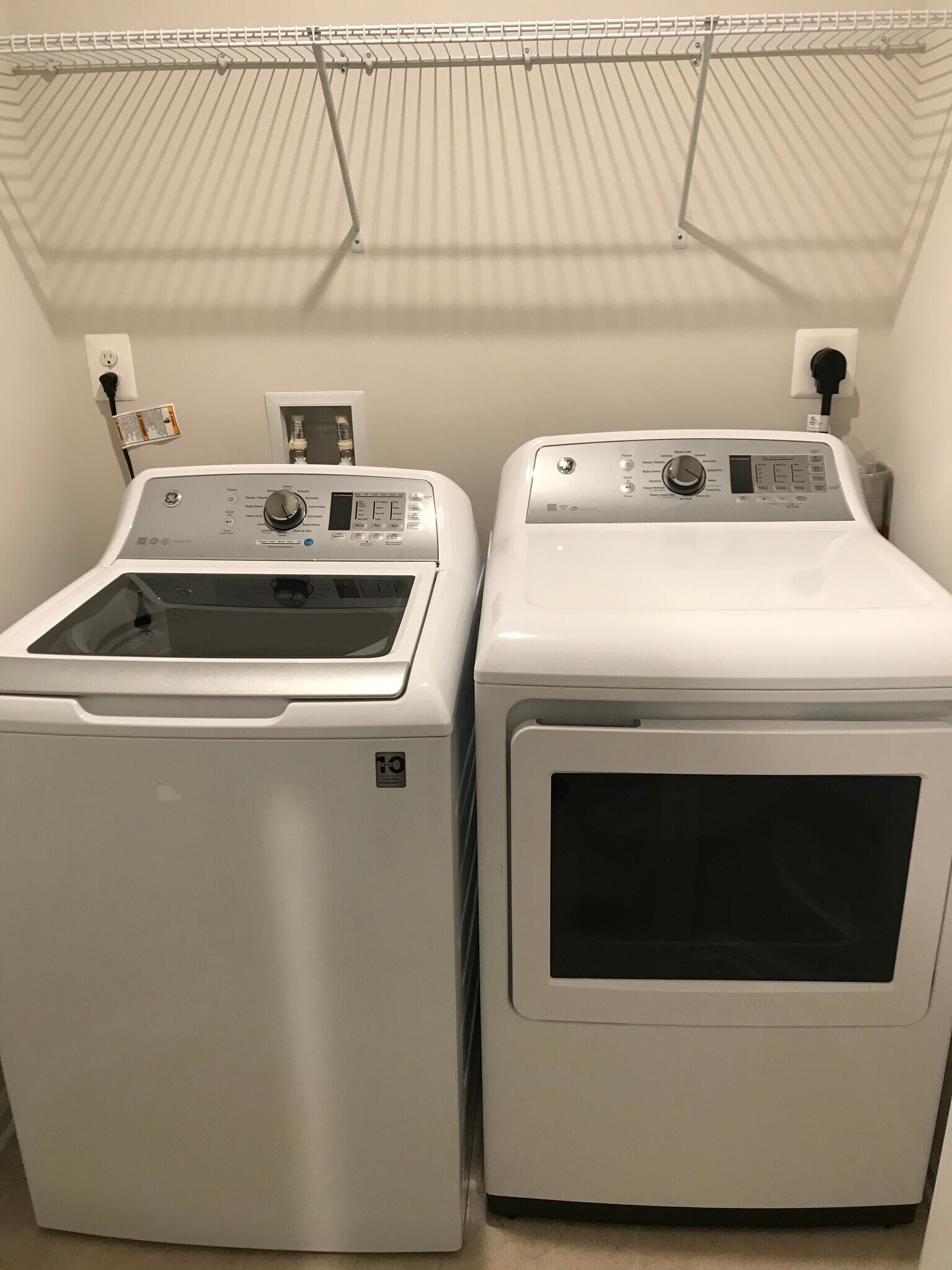 Bedroom-level laundry closet - 2802 Wheatland Station Way