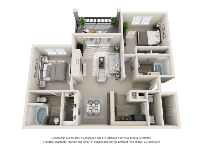 Floorplan - Legends on the Green Apartments