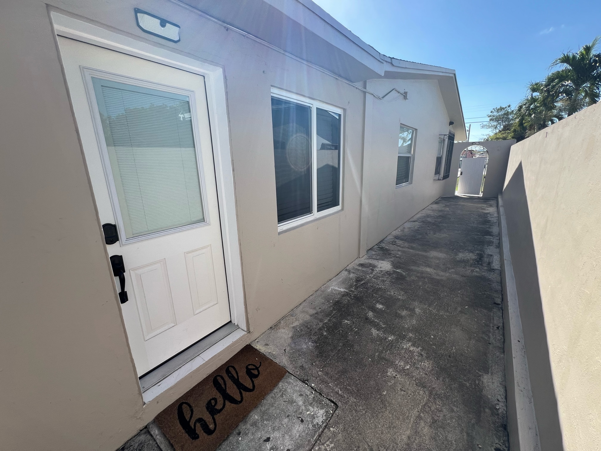 Walkway, Front Door to Apartment - 3163 NW 29th St