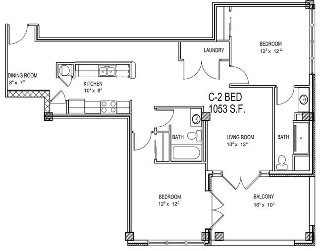 Floorplan - 707 North