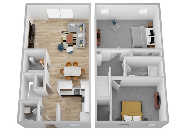 Floorplan - Galbraith Pointe Apartments and Townhomes