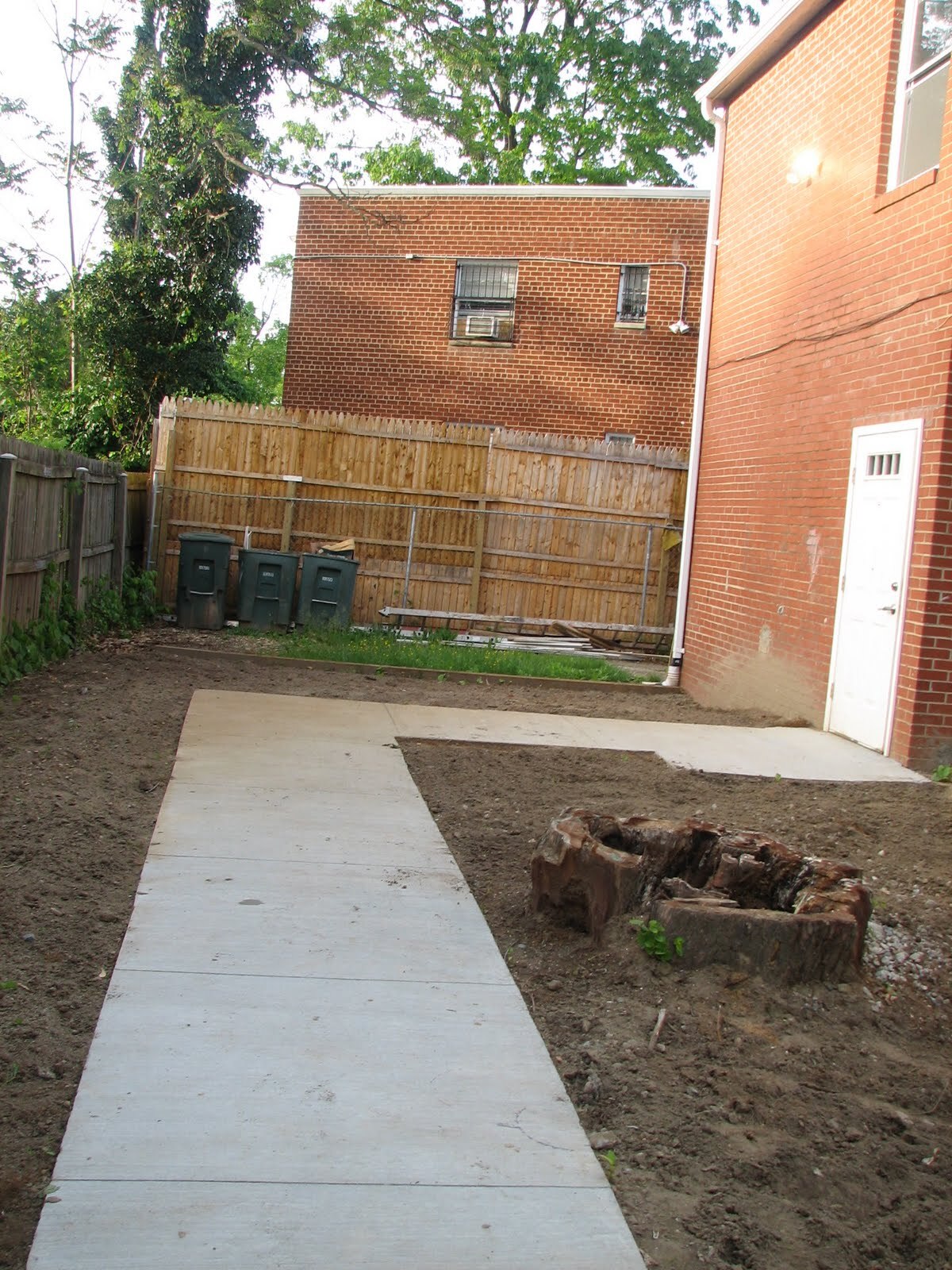 BACK YARD AND RAMP - 5804 14th St NW