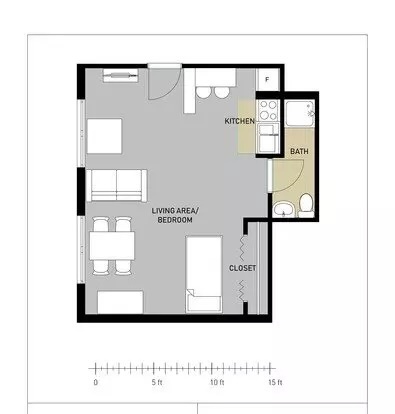 115-A-Floor Plan - 115 East Gilman