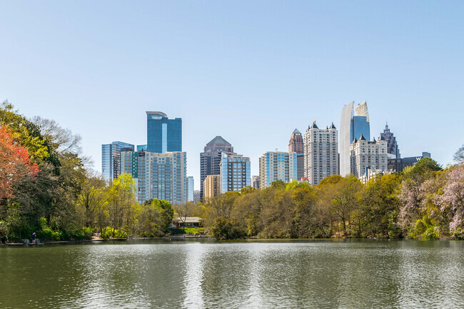 View from Piedmont Park - 195 14th St NE