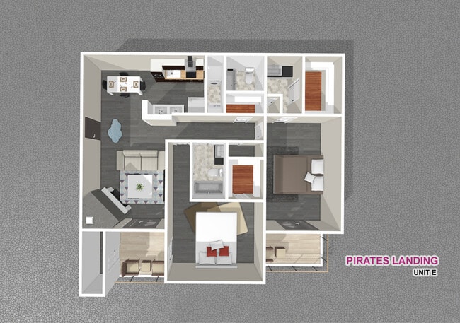 2 Bed/2 Bath - Pirates Landing