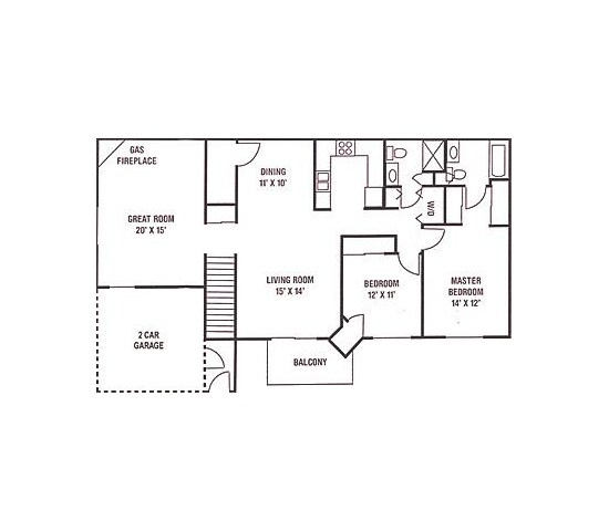 Floorplan - Ridgeview Highlands Apartments & Townhomes 55+