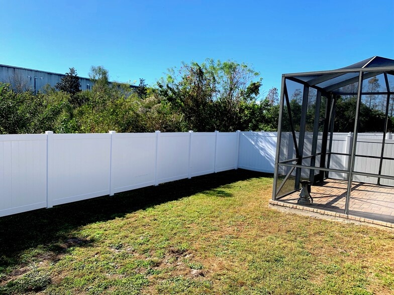 Backyard - 3437 Heron Island Dr