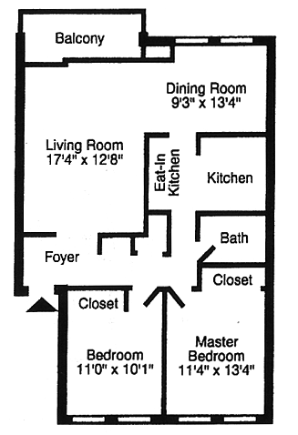 Floorplan - The Commons at Cowan Boulevard