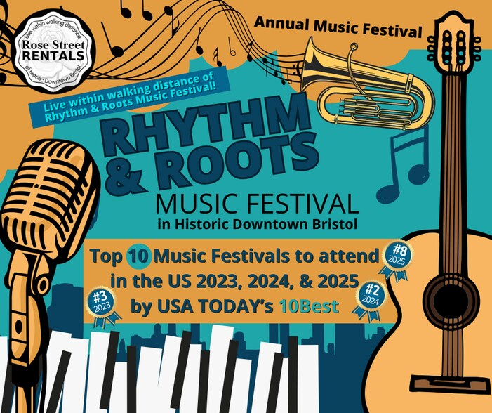 Live w/in walking distance (0.4/6 blocks) of Rhythm & Roots Music Festival! - 600 6th St