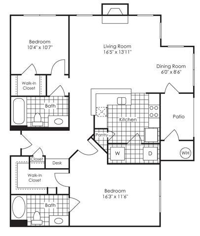 Floorplan - Evergreens at Mahan