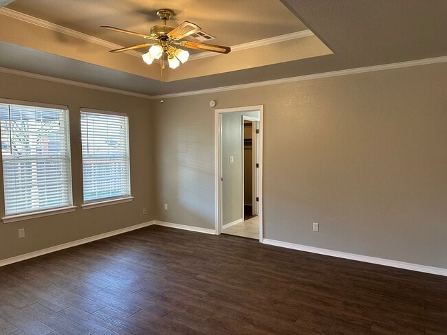 Building Photo - Clean, updated home on a corner lot with privacy fence and storage shed.