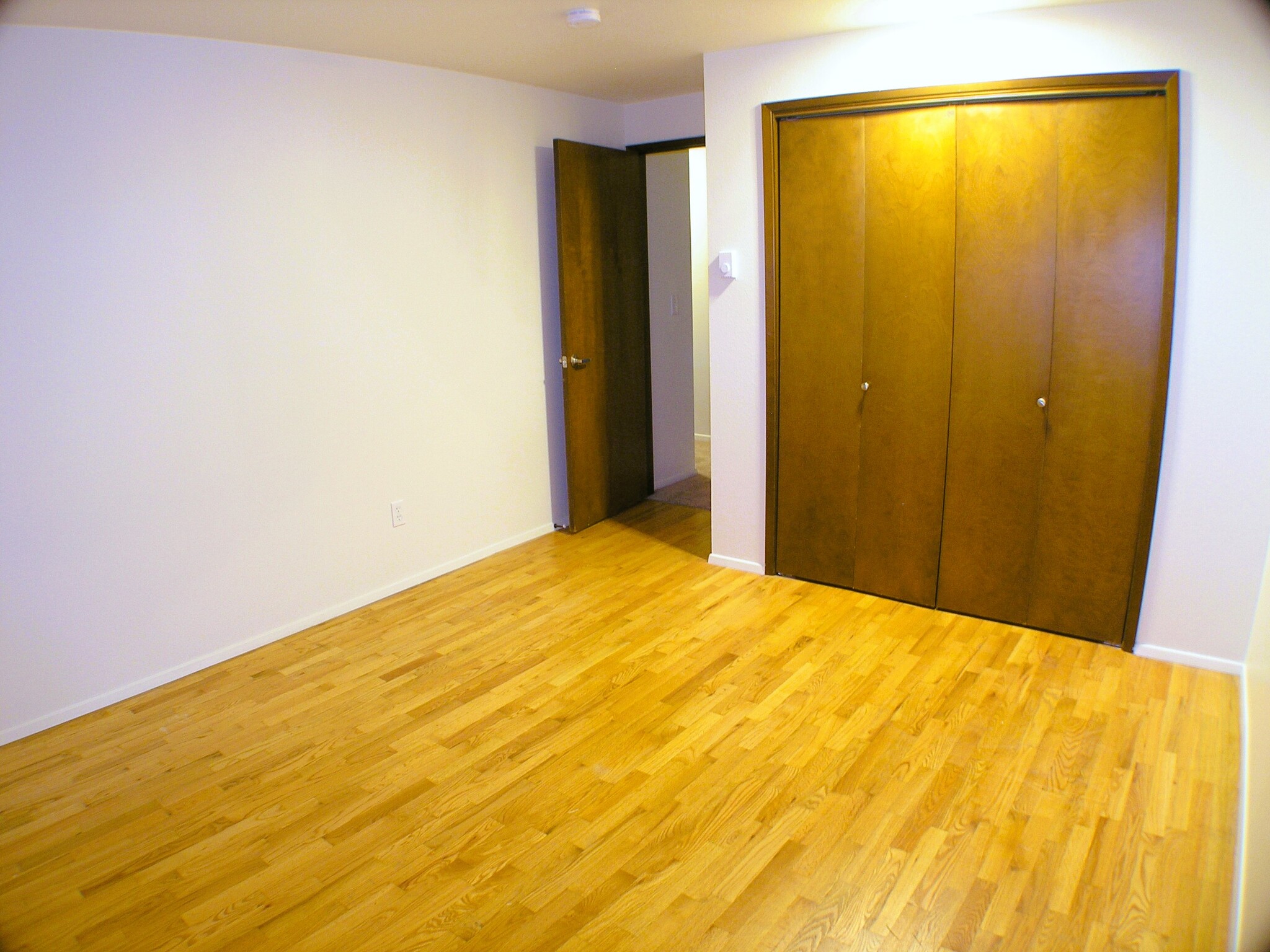 Bedroom 1 doorway and large closet - 4223 3rd Avenue Northwest