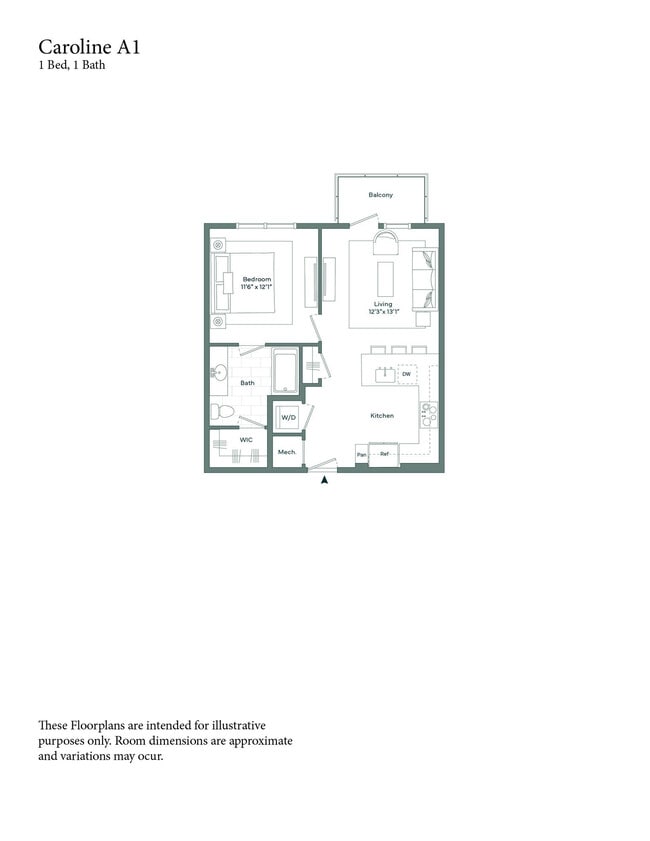 Floorplan - The Caroline