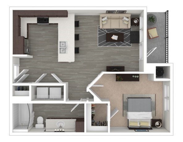 Floorplan - Centric LoHi by Windsor