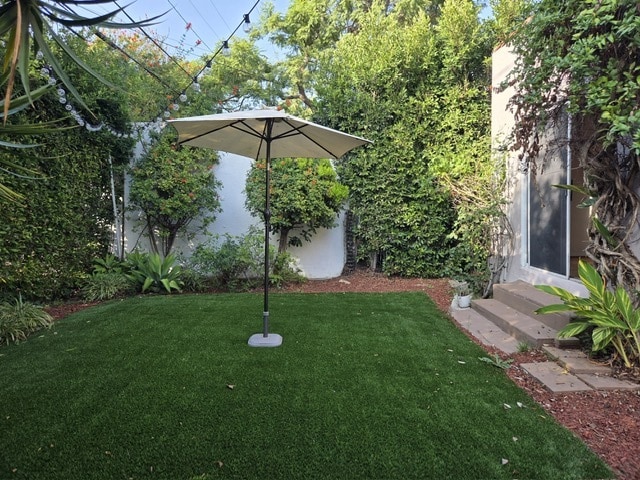 Back yard - 1009 Havenhurst Dr