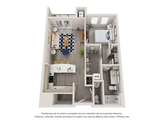 Floorplan - The Pinnacle on 31st Street