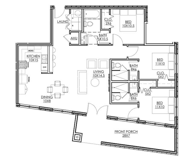 Building Photo - 3252 McCart Ave, Unit 2E